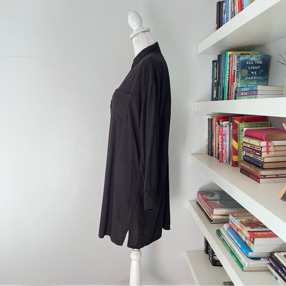 L Space Black Button Down Dress size XS/S - Picture 4 of 12